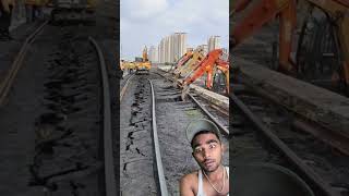 रेलवे की पटरी को ऐसे अलग किया जाता है railway facts shorts shortsvideosacchi [upl. by Yrram]