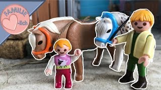 Geschichten vom Ponyhof Folge 1 ♡ Familie Herzlich Playmobilfilm ♡ Reiterhof Ponyreiten [upl. by Eirffej533]