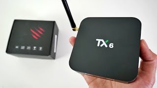 TANIX TX6  Android TV Box  Allwinner H6  432GB  ALICE UX [upl. by Bunnie]