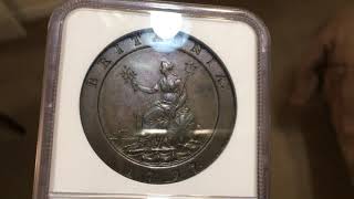 1797 Cartwheel 2 Pence  NGC MS62 [upl. by Newmark]