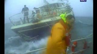 Howth lifeboat in 10hour rescue of sinking fishing boat [upl. by Attekram88]