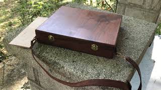 DIY DIMdid it myself an elegant writer’s boxartist’s pochade box A tour of the one I built [upl. by Ihn]