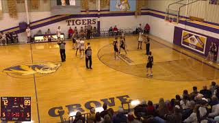 Pilot Grove High School vs BuncetonPrairie Home RV High School Womens Varsity Basketball [upl. by Adnohser]