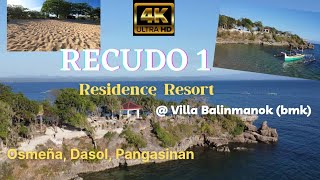 Recudo 1 Villa Balinmanok bmk Beach Resort Dasol Pangasinan 2022 4k [upl. by Harrington]