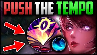 EVELYNN PUSH TEMPO AND BEAT THE META Best BuildRunes How to Evelynn Jungle  League of Legends [upl. by Kered]