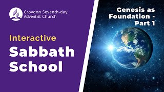 Croydon SDA Church Sabbath School Study [upl. by Pavel]