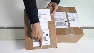 How to Label SmallParcel Shipments to Ship to Amazon Fulfillment Centers [upl. by Ilrebmik]