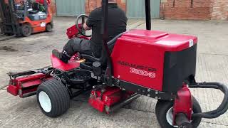 Ex School Toro Reelmaster 3100D SideWinder RideonMower  1080 Working Hours [upl. by Spanjian]