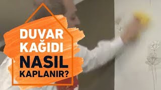 Duvar Kağıdı Nasıl Kaplanır  Koçtaş ile Kendin Yap [upl. by Anawahs634]