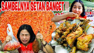 NGGAK BAHAYA TAH LANGSUNG MUKBANG SAMBAL SETAN SETELAH OPERASI PENGANGKATAN IMPLAN PAYUDARA [upl. by Adnilim992]