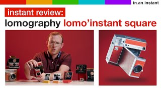 Lomography LomoInstant Square Glass Instant Review [upl. by Wendelina]