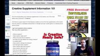 CREATINE FAQ  Is It safe amp Should You Use It [upl. by Kandace]