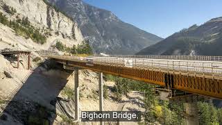 Kicking Horse Canyon Fall 2022 Flyover [upl. by Ettenhoj]