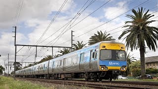 Trains around Melbourne 41211 [upl. by Farnham]