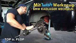 BMW Horror Radlager wechseln mit Billig Wish Werkzeug machbar [upl. by Mouldon]