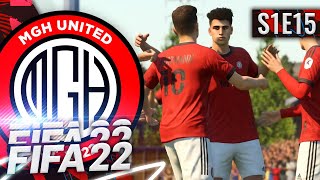 PUSHING FOR THE PLAYOFFS  FIFA 22 MGH UNITED CAREER MODE S1E15 [upl. by Assirat]