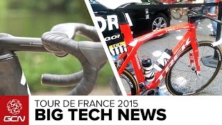 Aero Frames And Disc Brakes  Tour De France Tech [upl. by Milah]