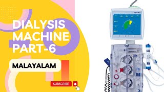 Dialysis machine Malayalam part6 [upl. by Anaert]