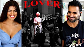 DILJIT DOSANJH LOVER Official Music Video REACTION  Intense  Raj Ranjodh  MoonChild Era [upl. by Lippold]