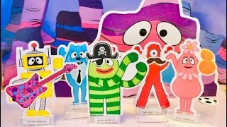 YO GABBA GABBA 3D Stickers Play Set Toy [upl. by Ruthven935]