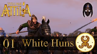 Total War Attila  White Huns  Part 1 A Shaky Start [upl. by Courtney]