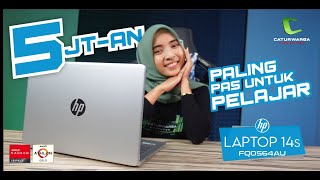 Laptop 5 Jutaan Paling Pas Buat Pelajar  HP Laptop 14s FQ0564AU [upl. by Ailed]