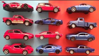 Die cast Metal Scale Mix Various Color Model Welly Kinsmart Maisto  Sedan SUV Sports Coupe [upl. by Mw]