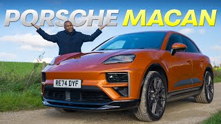 NEW Porsche Macan Electric Review  Better Than The Petrol Version [upl. by Awuhsoj]