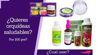 Que productos del cuidado usar en mis orquídeas  kit para las orquídeas [upl. by Llenroc356]