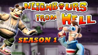 Neighbours From Hell 1  Season 1 100 walkthrough [upl. by Nnep]