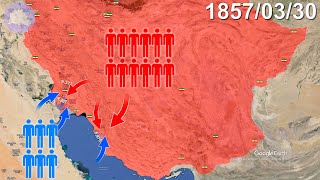 AngloPersian War using Google Earth [upl. by Isnam413]