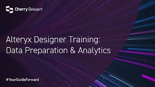 Alteryx Designer Training Data Preparation amp Analytics [upl. by Lewendal934]