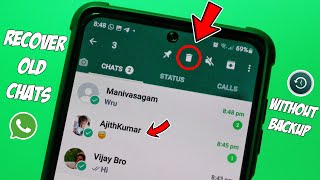 அழிந்த வாட்ஸ்ஆப் மெசேஜ்களை திரும்ப எடுப்பது எப்படி  How to Recover Old Deleted WhatsApp Messages [upl. by Siloa579]