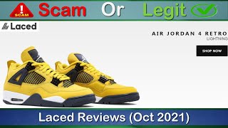 Laced Reviews  Laced Co Uk Reviews  Is lacedcouk Scam or Legit  Product Review [upl. by Onez]