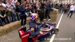 Max Verstappen races down the Cauberg in Valkenburg  Red Bull Soapbox Race 16052015 [upl. by Chastity]