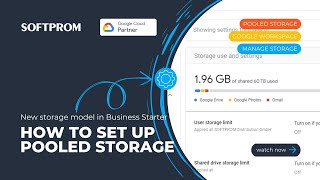 Pooled storage and shared drives to Business Starter howto [upl. by Kazue]