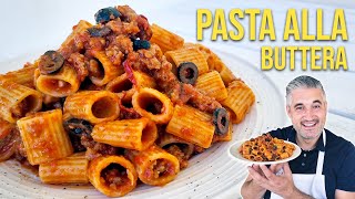 A Friend From Tuscany Tought Me This Delicious Pasta Recipe PASTA ALLA BUTTERA [upl. by Shanahan222]