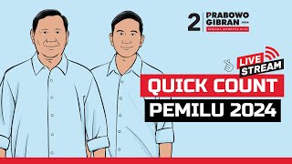 LIVE QUICKCOUNT PILPRES 2024 ISTORA SENAYAN PRABOWOGIBRAN MENANG [upl. by Sol]