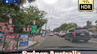 Australia Sydney4K City Driving Tour  From Eastlakes NSW 2018 To Belmore Road Randwick 2031 [upl. by Gibe]