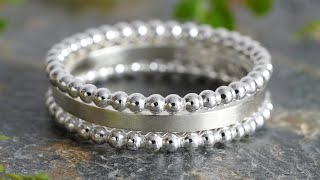 Enlarge the Ring Size by Adding More Materials Ring Making No20 [upl. by Odnalo]