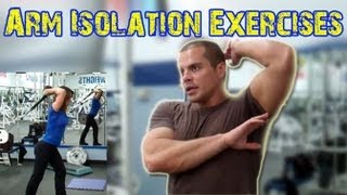 BICEP amp TRICEP Isolation Exercises [upl. by Drexler]