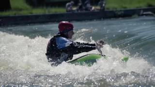 Looping in Plattling  Freestyle Kayaking 2017 [upl. by Joete]