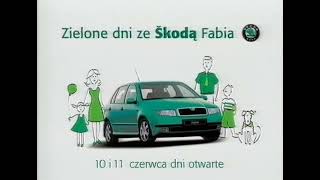 Reklama Nowa Skoda Fabia Dni Otwarte 2000 Polska [upl. by Eedyak]