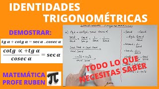 Cómo resolver identidades trigonométricas [upl. by Marmawke]