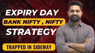 Expiry Day Strategy  Bank Nifty Nifty  live trading ThetaGainers [upl. by Trilbee]