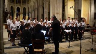 quotLibertaquot par les Petits Chanteurs du Val de France et les jeunes de la la Pépinière [upl. by Zile]