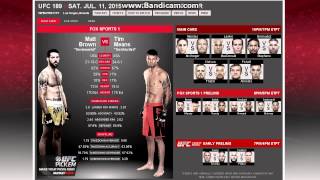 UFC 189 Mendes vs McGregor  Full Card PredictionsPicks [upl. by Enihsnus]