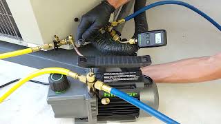 How to Properly Set Up a Vacuum Pump on an Air Conditioner with Craig Migliaccio [upl. by Carter]