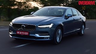 Volvo S90 D4  First Drive Review India [upl. by Alexander]