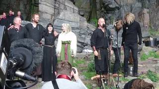 Wardruna Aurora and Oslo Fagottkor quotHELVEGENquot [upl. by Erdnassak57]